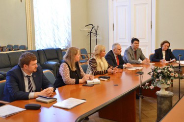 12.02.19 Рабочая встреча руководства МИМРД МПА СНГ с директорами филиалов Института