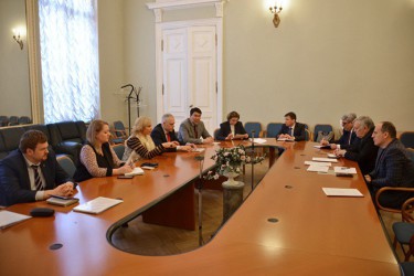 12.02.19 Рабочая встреча руководства МИМРД МПА СНГ с директорами филиалов Института