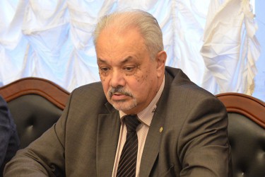 12.02.19 Рабочая встреча руководства МИМРД МПА СНГ и заместителя Генерального секретаря Совета МПА СНГ — полномочного представителя ЖК КР Нурбека Сатвалдиева с директором Бишкекского филиала МИМРД МПА СНГ Исламбеком Мурсабековым