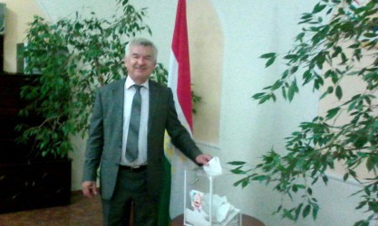 22 мая 2016 года - Мониторинг проведения референда в Посольстве Таджикистана в Бишкеке 