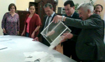 22 мая 2016 года - Мониторинг проведения референда в Посольстве Таджикистана в Бишкеке 