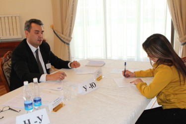 20 марта 2016 года - Мониторинг парламентских выборов в Казахстане в Посольстве Казахстана в Бишкеке