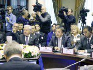 Делегация Жогорку Кенеша Кыргызской Республики во главе с Торага Асылбеком Жээнбековым приняла участие в очередном заседании Совета ПА ОДКБ