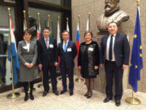 Член ЦИК Ж.Акматов рассказал о парламентских выборах в Кыргызстане на заседании A-WEB в Нью-Дели