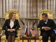 Валентина Матвиенко встретилась с Пандикаром Амином Мулиа Валентина Матвиенко встретилась с Пандикаром Амином Мулиа