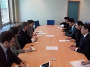 Делегация Жогорку Кенеша встретилась с депутатами Европарламента С.Моллу и Д.Боррелли