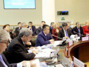 Делегация во главе с Торага Ч.Турсунбековым приняла участие в заседании Совета МПА СНГ