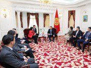 Торага Жогорку Кенеша Чыныбай Турсунбеков принял делегацию парламента Австрии и Парламентской Ассамблеи ОБСЕ