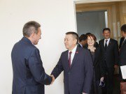 Торага Ч.Турсунбеков встретился с Председателем Международного Комитета Красного Креста Петером Маурером Торага Ч.Турсунбеков встретился с Председателем Международного Комитета Красного Креста Петером Маурером