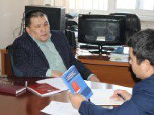 Интервью Бишкекского филиала у руководителя агитационной группы 