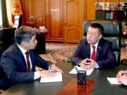 Спикер Ч.Турсунбеков и посол Б.Джусупов обсудили обмен опытом в сфере парламентаризма