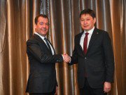 Сапар Исаков и Дмитрий Медведев обсудили вопросы двустороннего сотрудничества