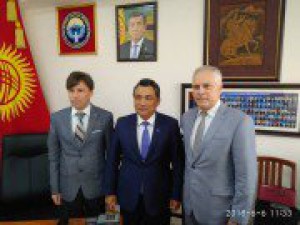 Визит делегации МИМРД МПА СНГ в Жогорку Кенеш Кыргызской Республики