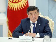 Президент Сооронбай Жээнбеков встретился с Торага и лидерами фракций Жогорку Кенеша КР Президент Сооронбай Жээнбеков встретился с Торага и лидерами фракций Жогорку Кенеша КР