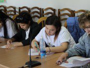 В Бишкеке прошла викторина среди студентов на знание избирательного права В Бишкеке прошла викторина среди студентов на знание избирательного права