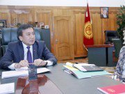 Торага Жогорку Кенеша КР А. Жээнбеков принял Верховного комиссара ОБСЕ по делам национальных меньшинств А. Турс Торага Жогорку Кенеша КР А. Жээнбеков принял Верховного комиссара ОБСЕ по делам национальных меньшинств А. Турс