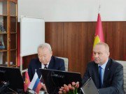 Иван Мушкет выступил с лекцией для студентов и преподавателей Кыргызского национального университета им. Ж. Баласагына