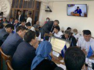 Мэром г. Бишкек избран Айбек Джунушалиев