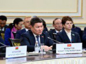 Торага Талант Мамытов поздравил с 30-летием Межпарламентскую Ассамблею СНГ