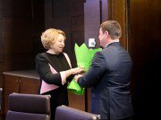 Торага Талант Мамытов встретился с Председателем Совета Федерации Федерального Собрания России Валентиной Матвиенко