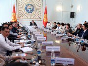 Торага Талант Мамытов провел первое заседание Совета по правам женщин, детей и гендерному равенству Торага Талант Мамытов провел первое заседание Совета по правам женщин, детей и гендерному равенству