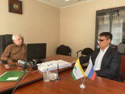 Дастан Бекешев встретился с руководством издательско-полиграфического объединения Всероссийского общества слепых «Чтение»