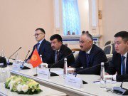 Главы парламентов стран Содружества провели двусторонние встречи в Санкт-Петербурге Главы парламентов стран Содружества провели двусторонние встречи в Санкт-Петербурге