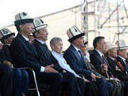 Торага Жогорку Кенеша Нурланбек Тургунбек уулу принял участие в военном параде в честь 80-летия Победы в ВОВ