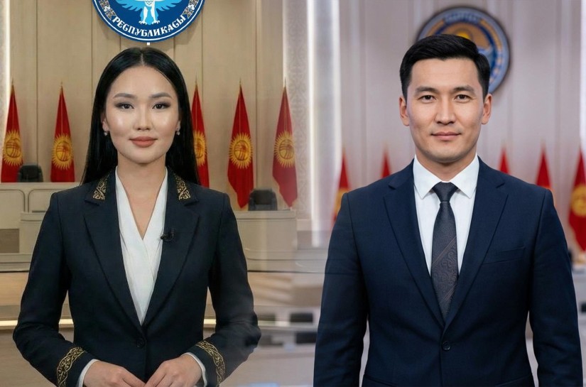 Жогорку Кенеш внедряет ИИ-телеведущих «Айым Кенеш кызы» и «Мырза Мыйзам»
