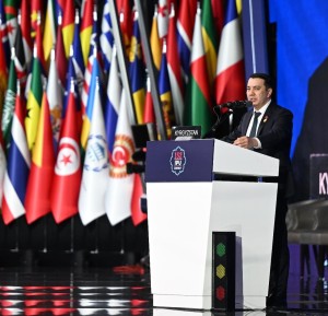 Торага Марлен Маматалиев выступил по ряду вопросов на заседании Ассамблеи Межпарламентского союза